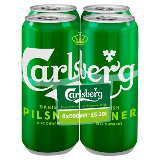 Picture of CARLSBERG 4X500ML PACK